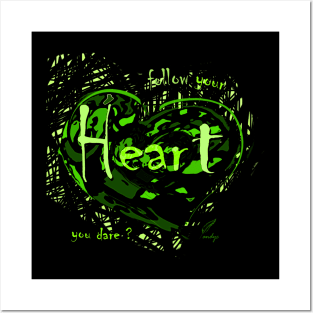 HEART FOLLOW FOS/B Posters and Art